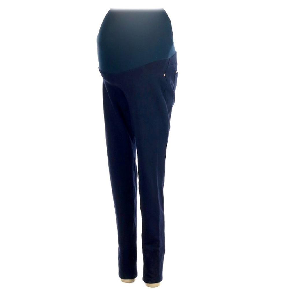 Pea in the pod navy skinny stretch casual pants Small maternity jeans blue